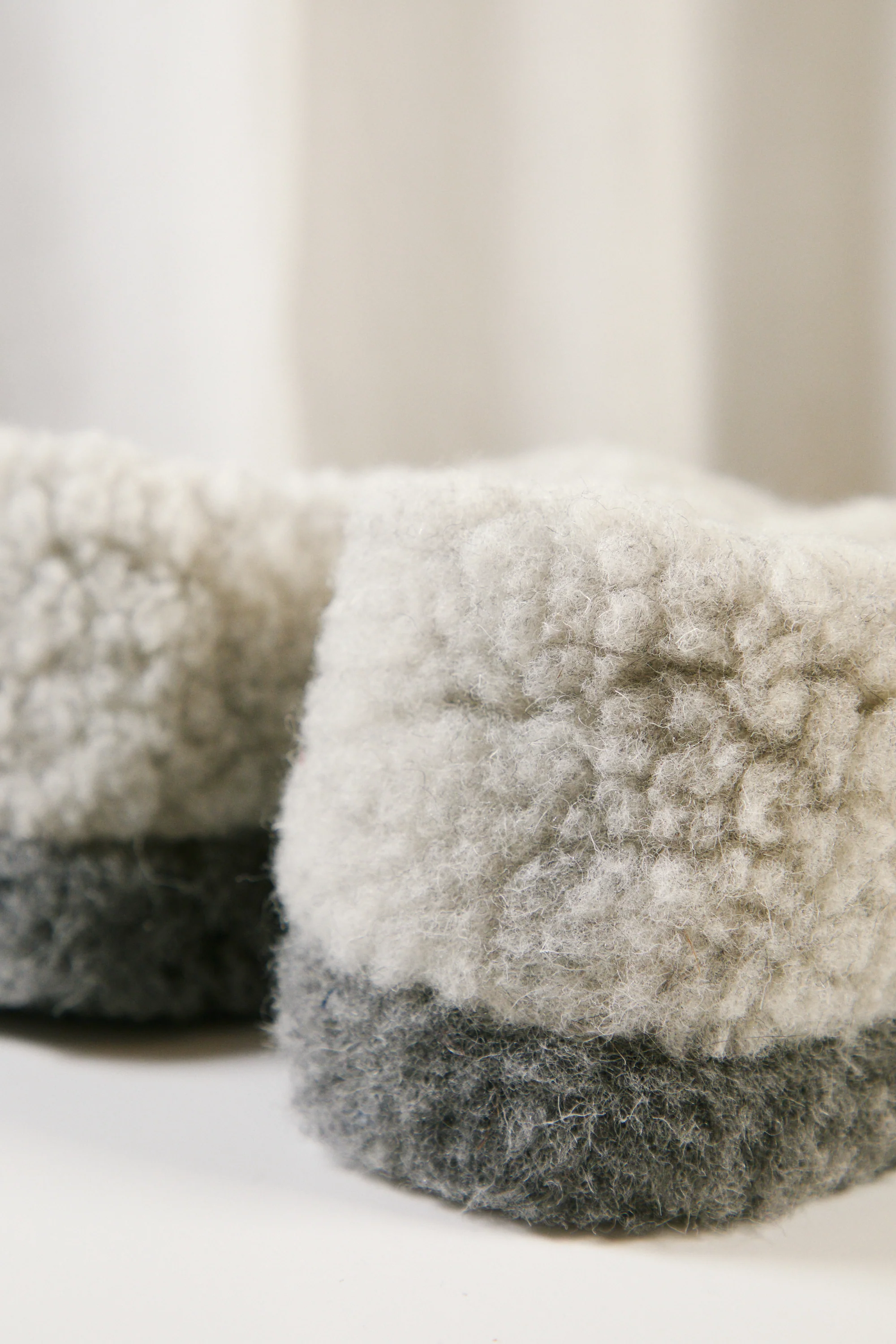 Siberian Slippers | Two Tone Grey - Image 4