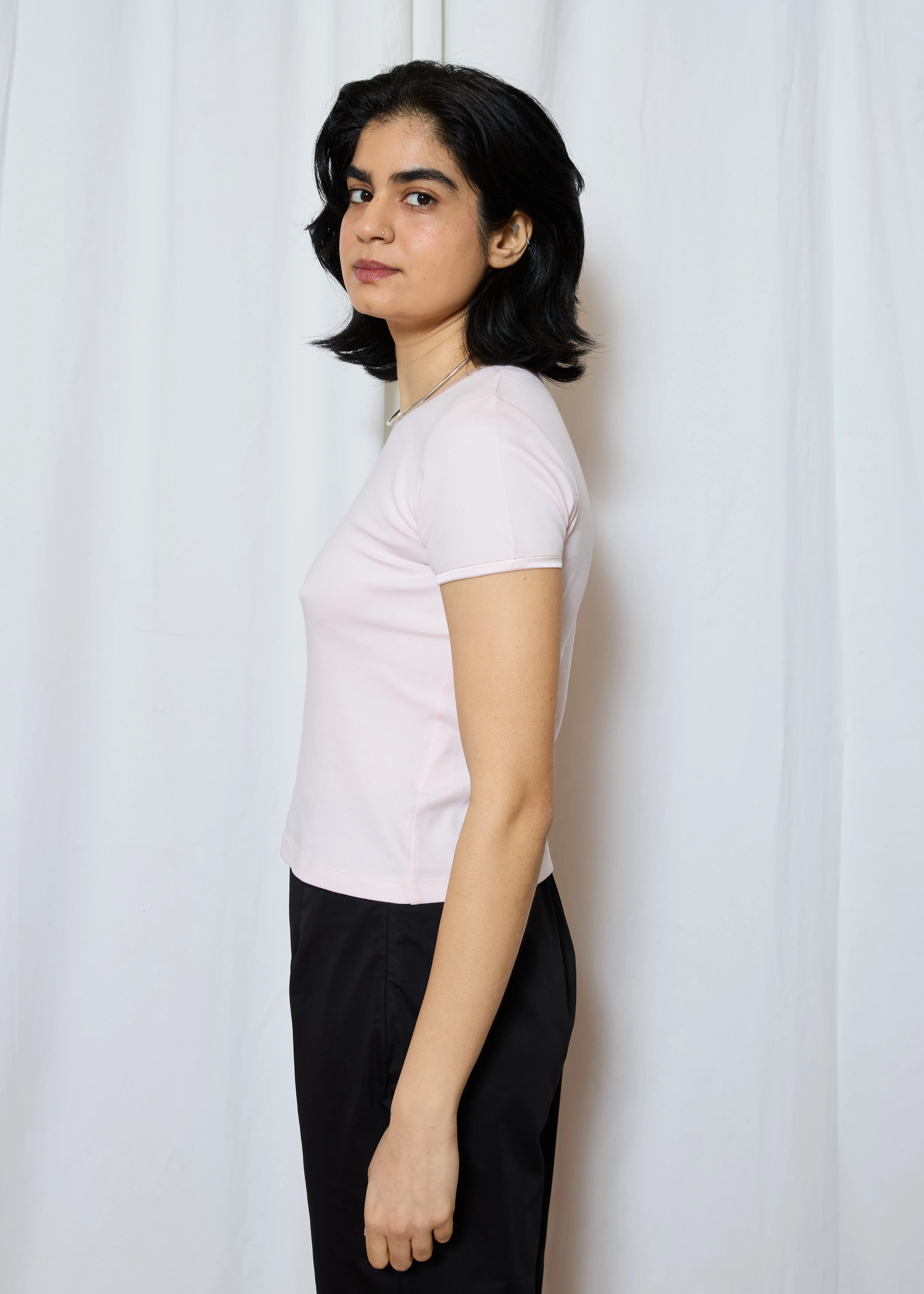 Talia Tee Light Pink - Image 2