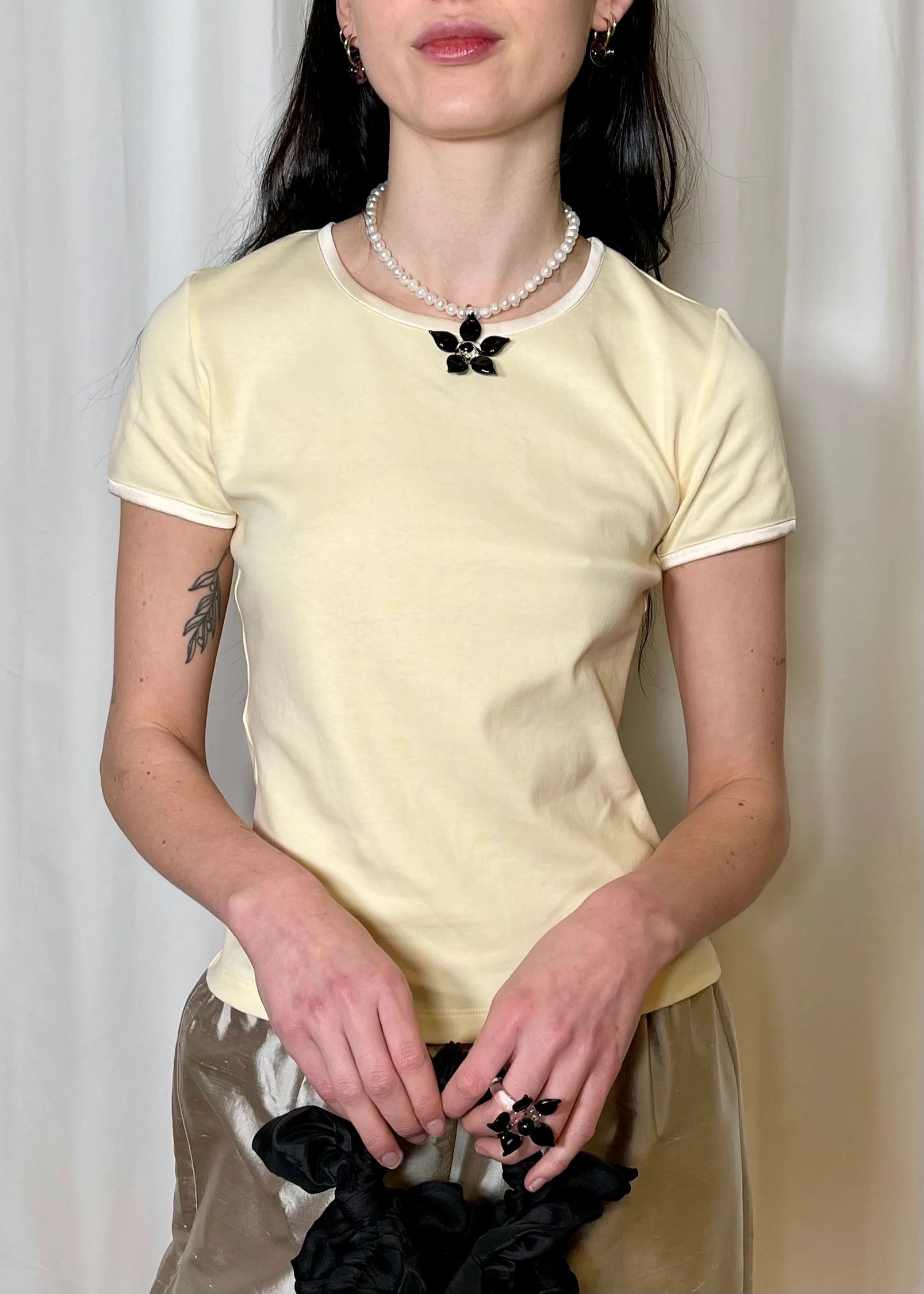 Talia Tee Light Yellow