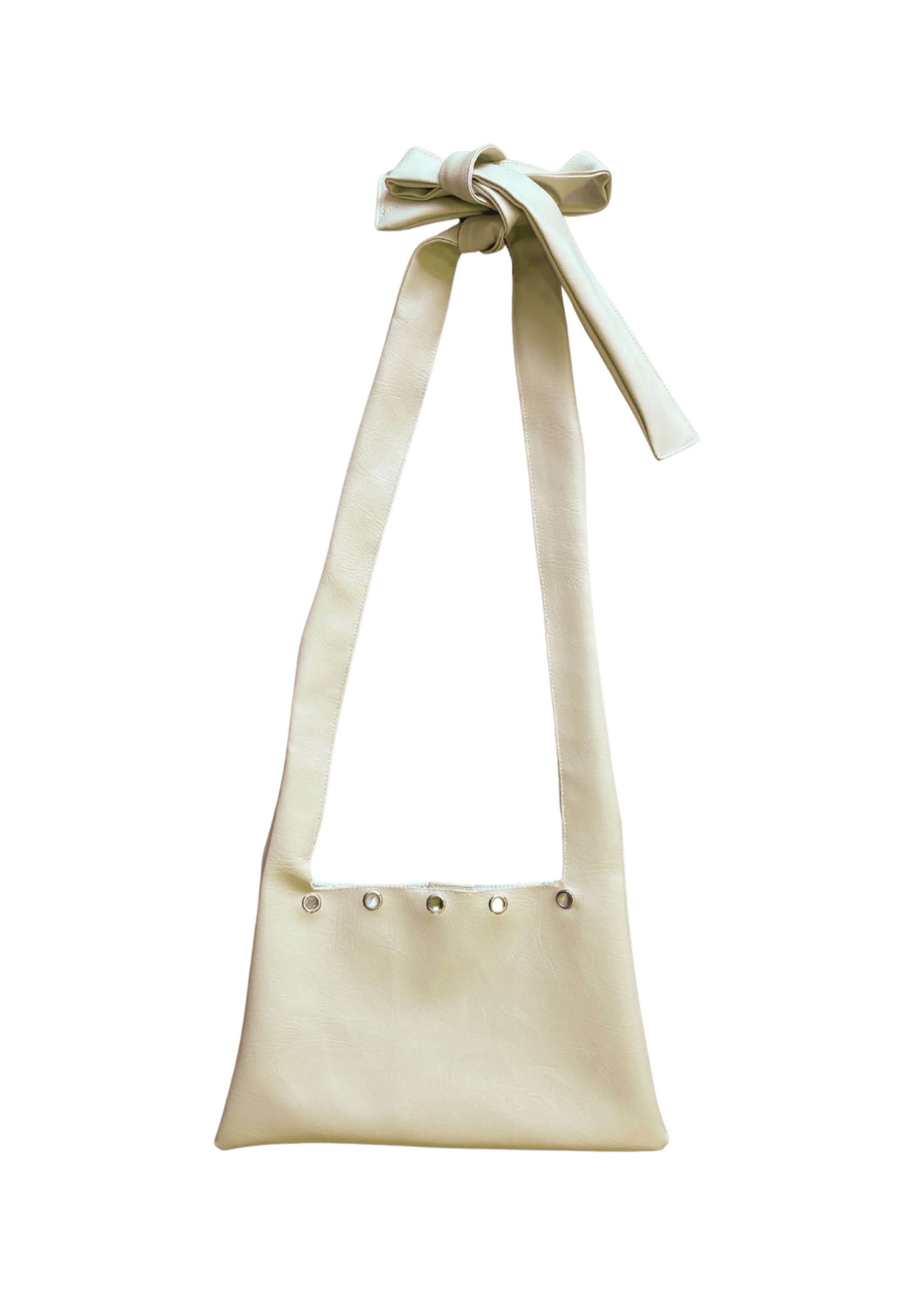 Vanilla Eyelet Slouch Bag Small - Image 2