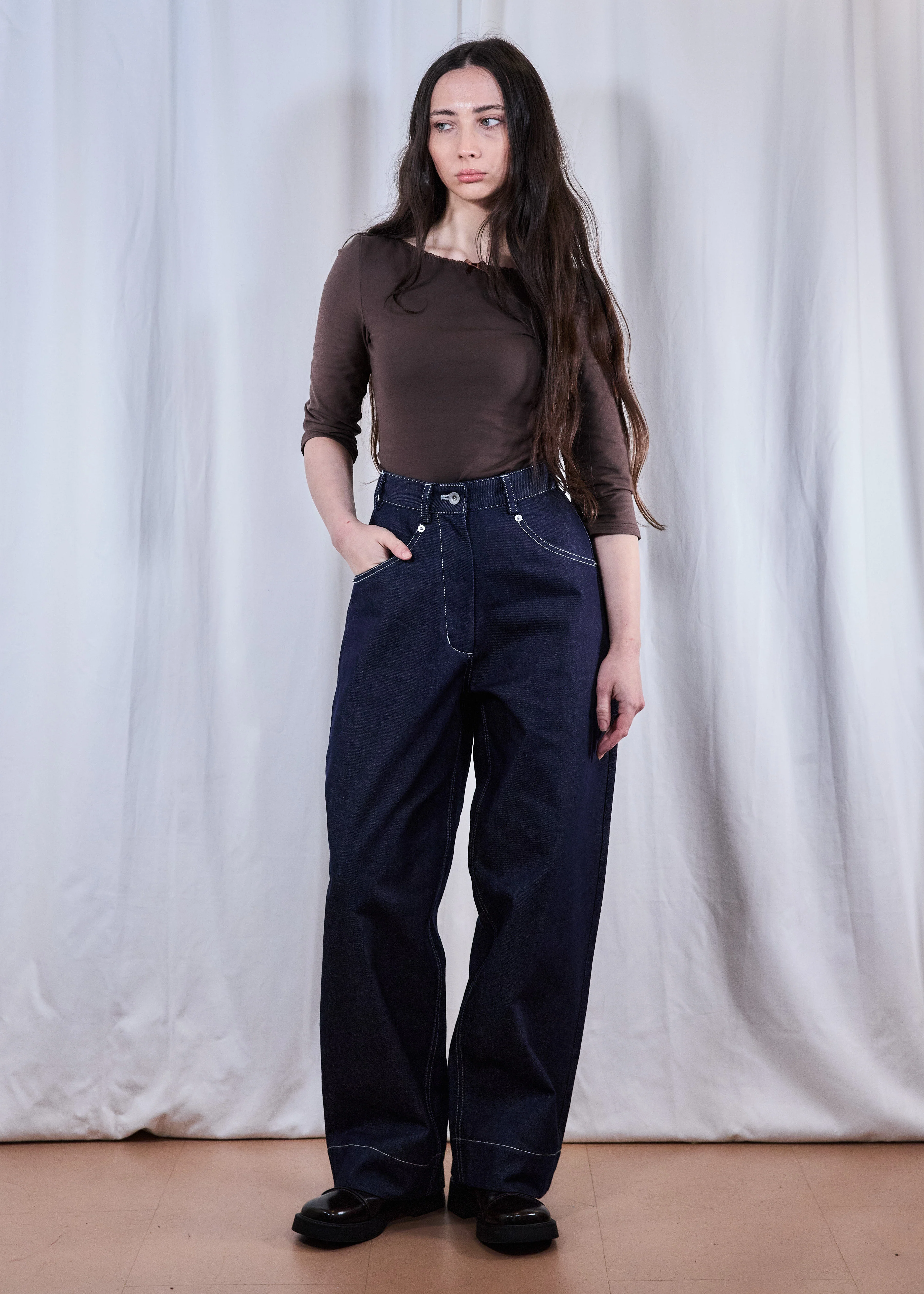 Wendy Trouser | Denim - Image 2
