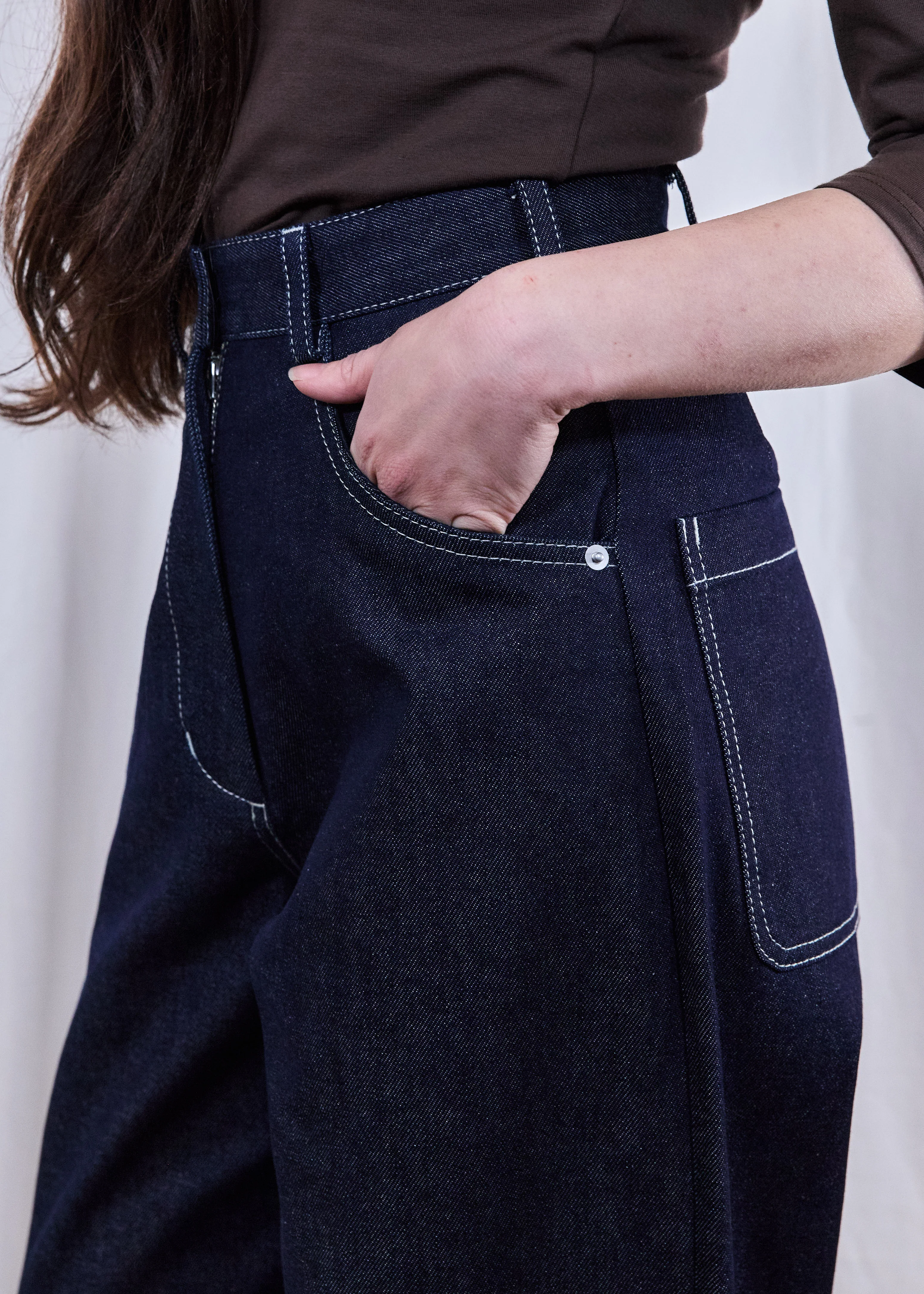 Wendy Trouser | Denim - Image 3
