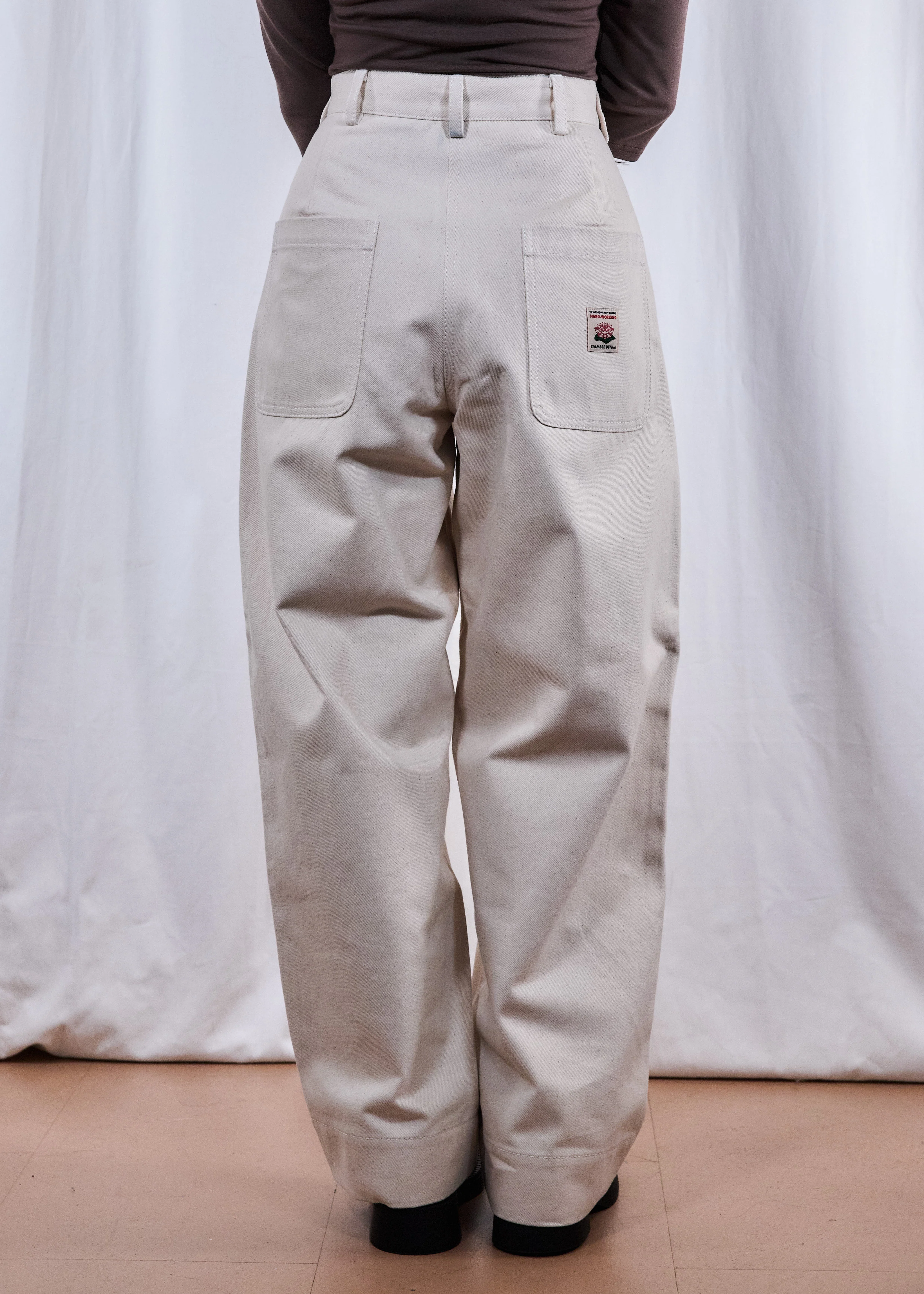 Wendy Trouser | Ecru - Image 2